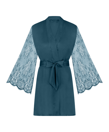 Kimono Satin, Azul