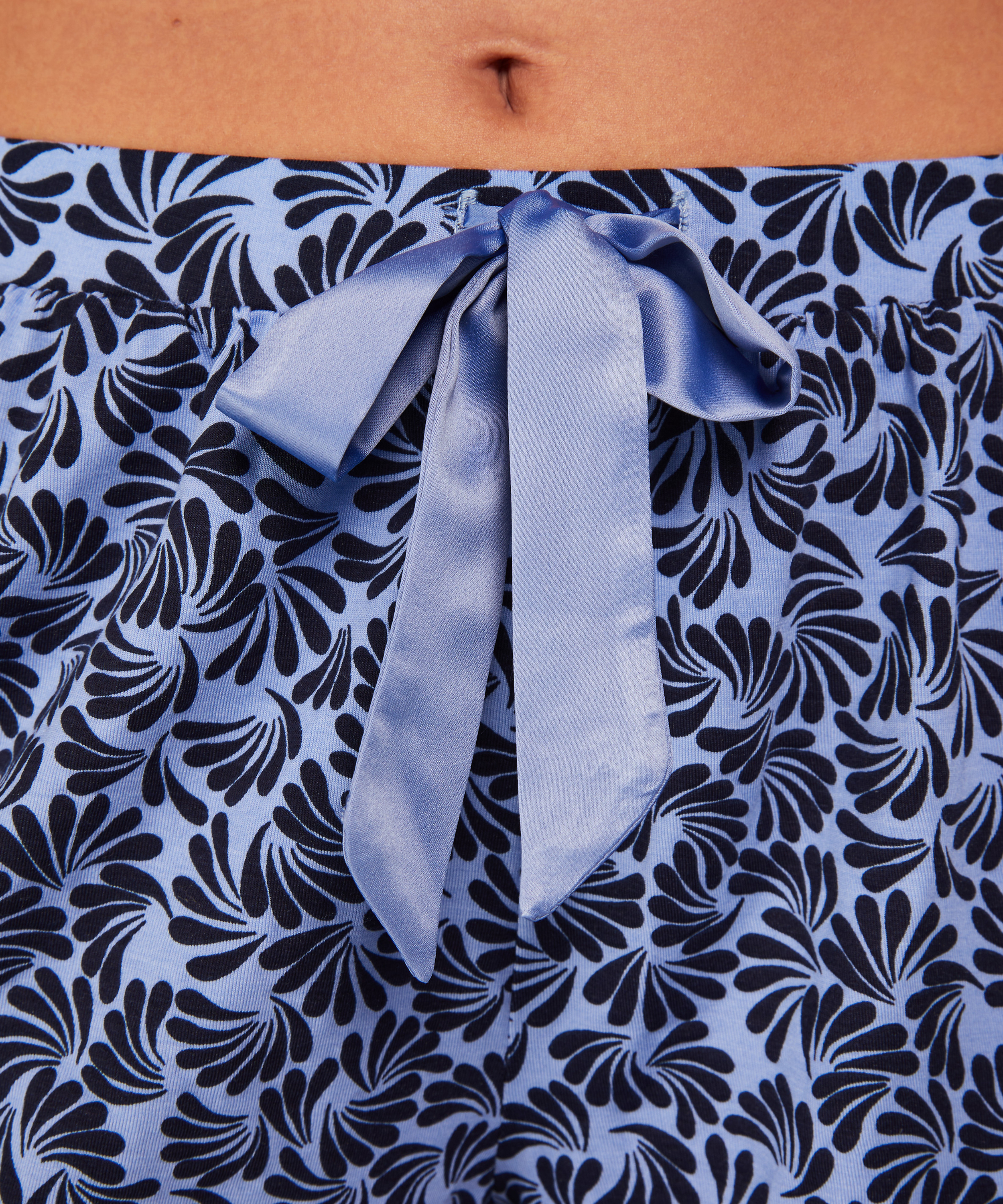 Conjunto de pijama corto Swirl, Azul, main