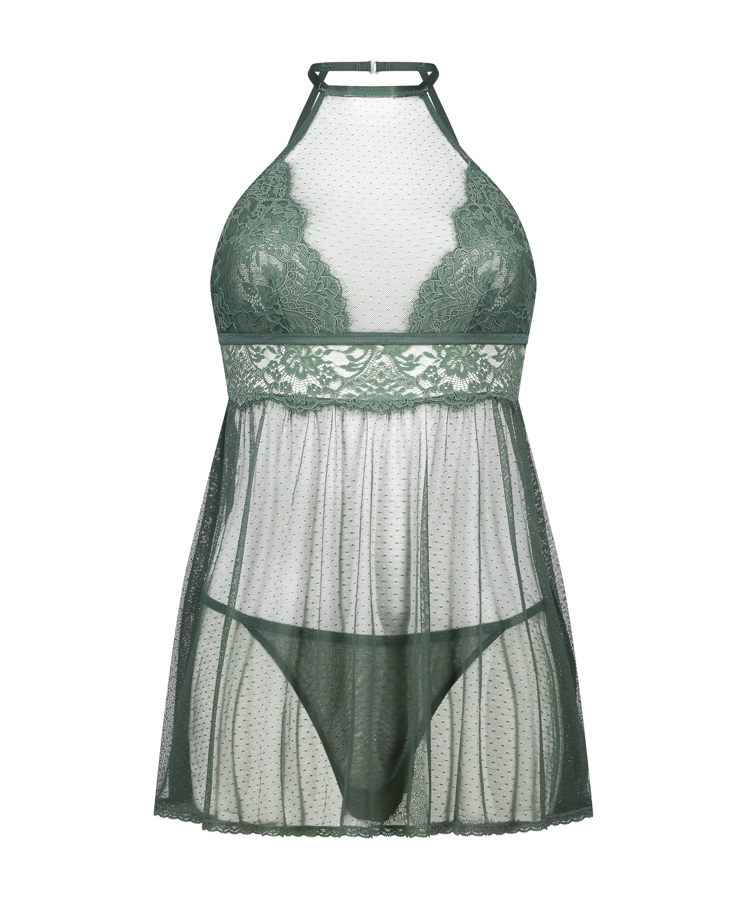 Babydoll Lace, Verde, main