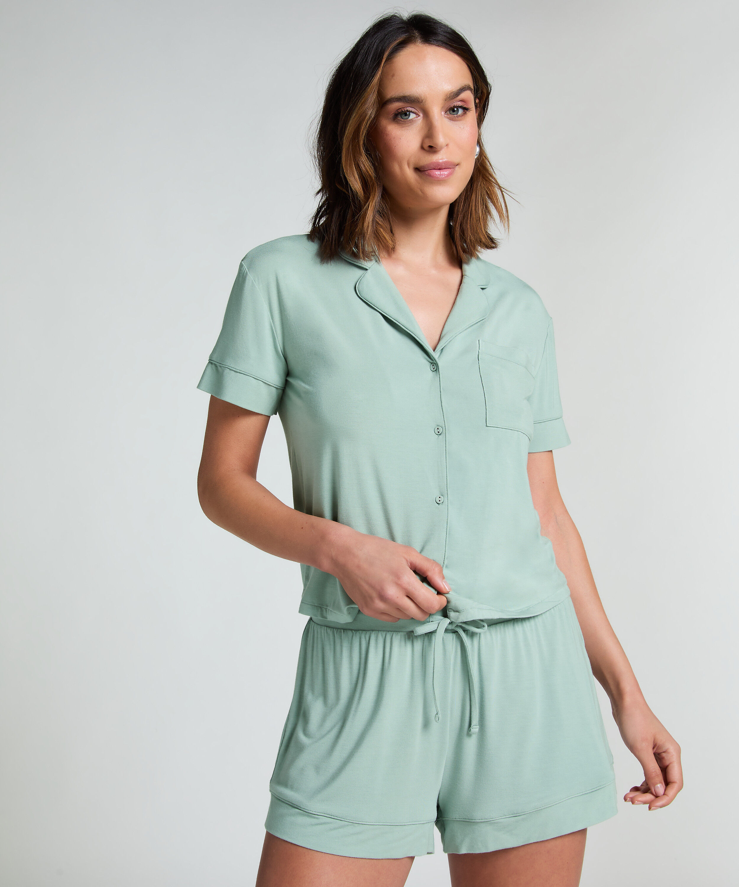Pantalón corto de jersey Essential, Verde