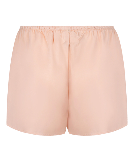 Pantalón corto de satén Ayla, Rosa
