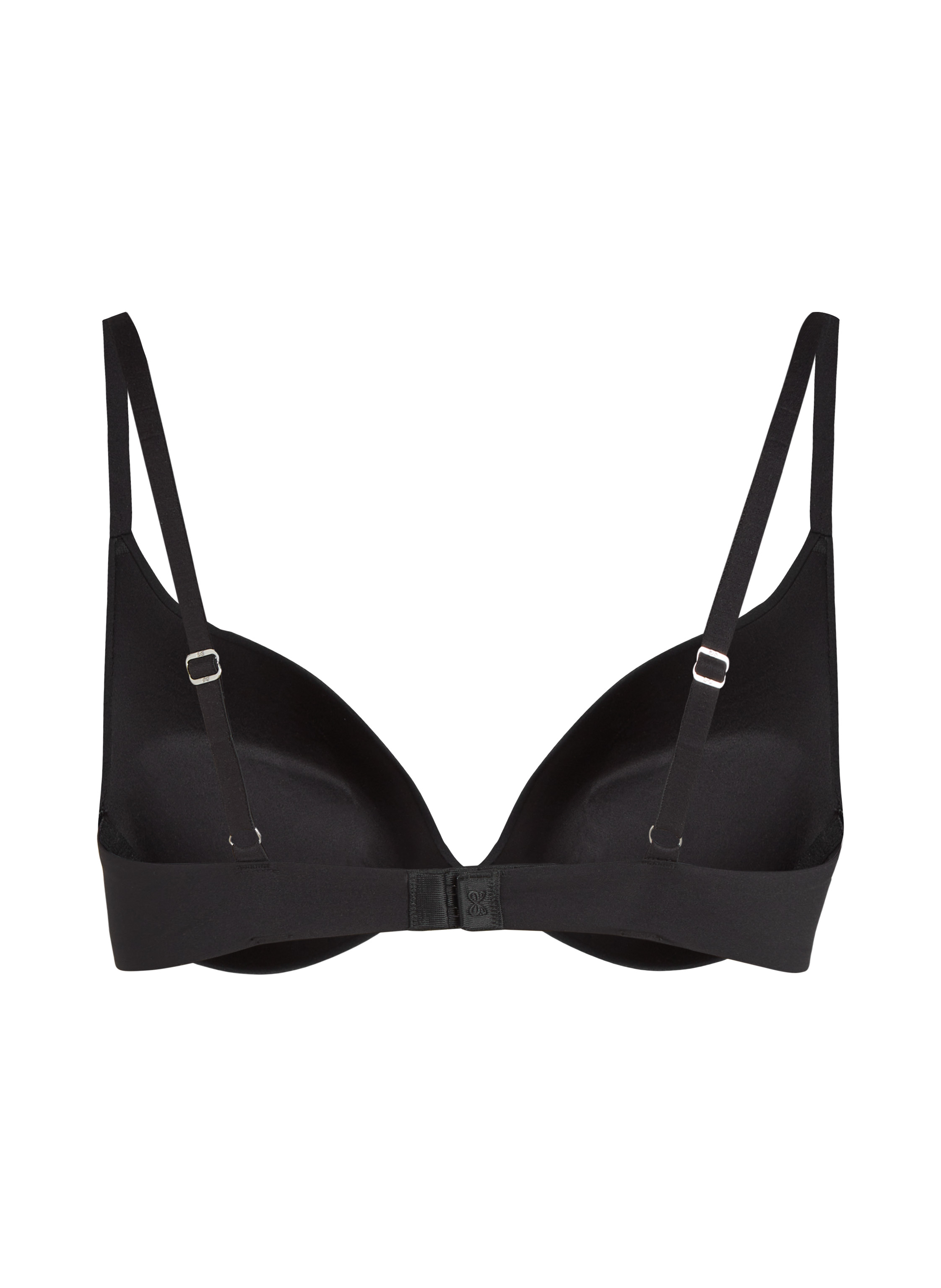 Sujetador push-up de aros preformado Smooth, Negro, main