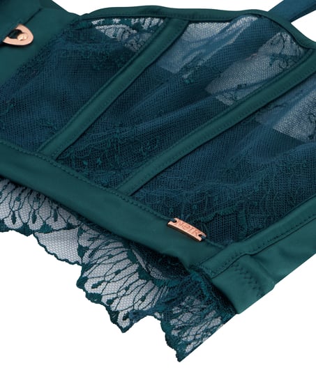 Sujetador de aros no preformado Christine, Azul