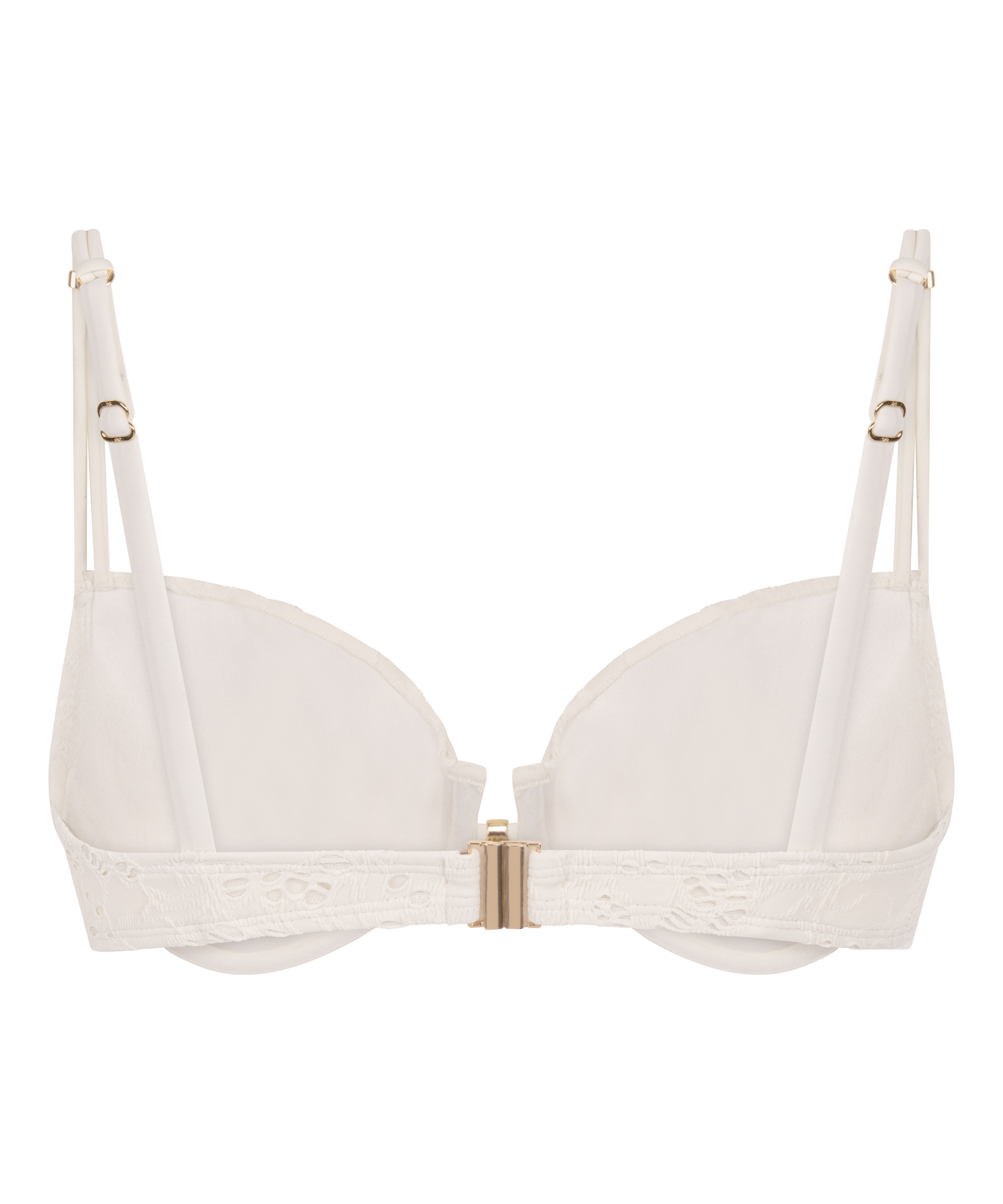 Crochet Bikini Top, Blanco, main