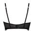 Sujetador longline de aros preformado Raine, Negro