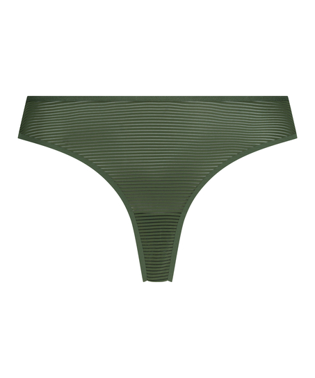 Invisible Tanga Stripe, Verde