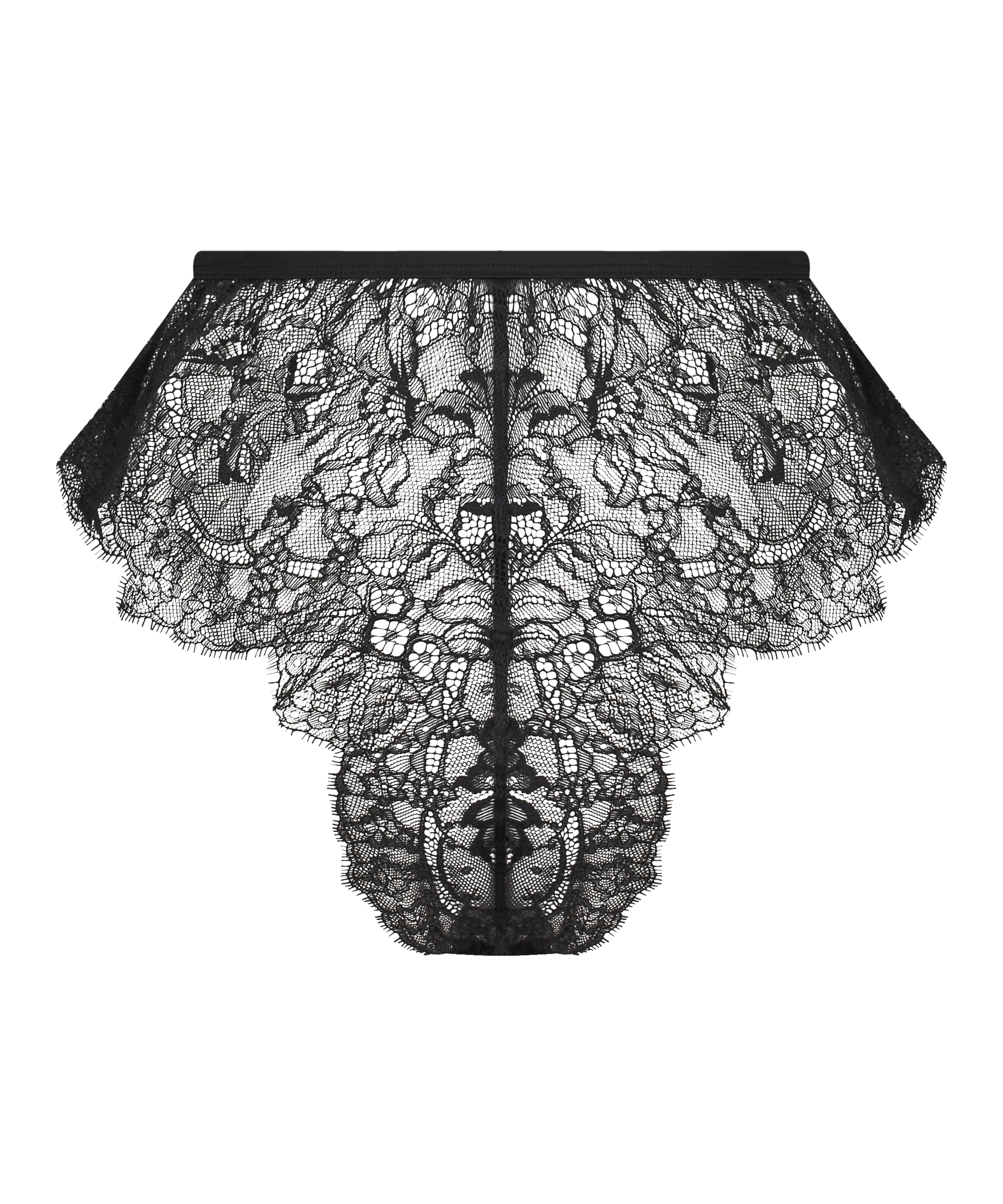 Braguita francesa Lace Camille, Negro, main