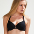 Top de bikini de aros push-up preformado Pacific Doutzen, Negro