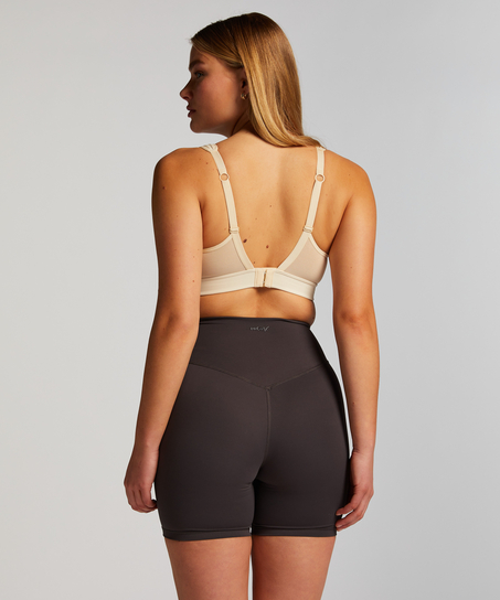 HKMX Sujetador deportivo The All Star Level 2, Beige