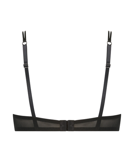 Sujetador maximizador de aros preformado Bliss, Negro