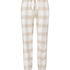 Pantalones de pijama de franela, Beige