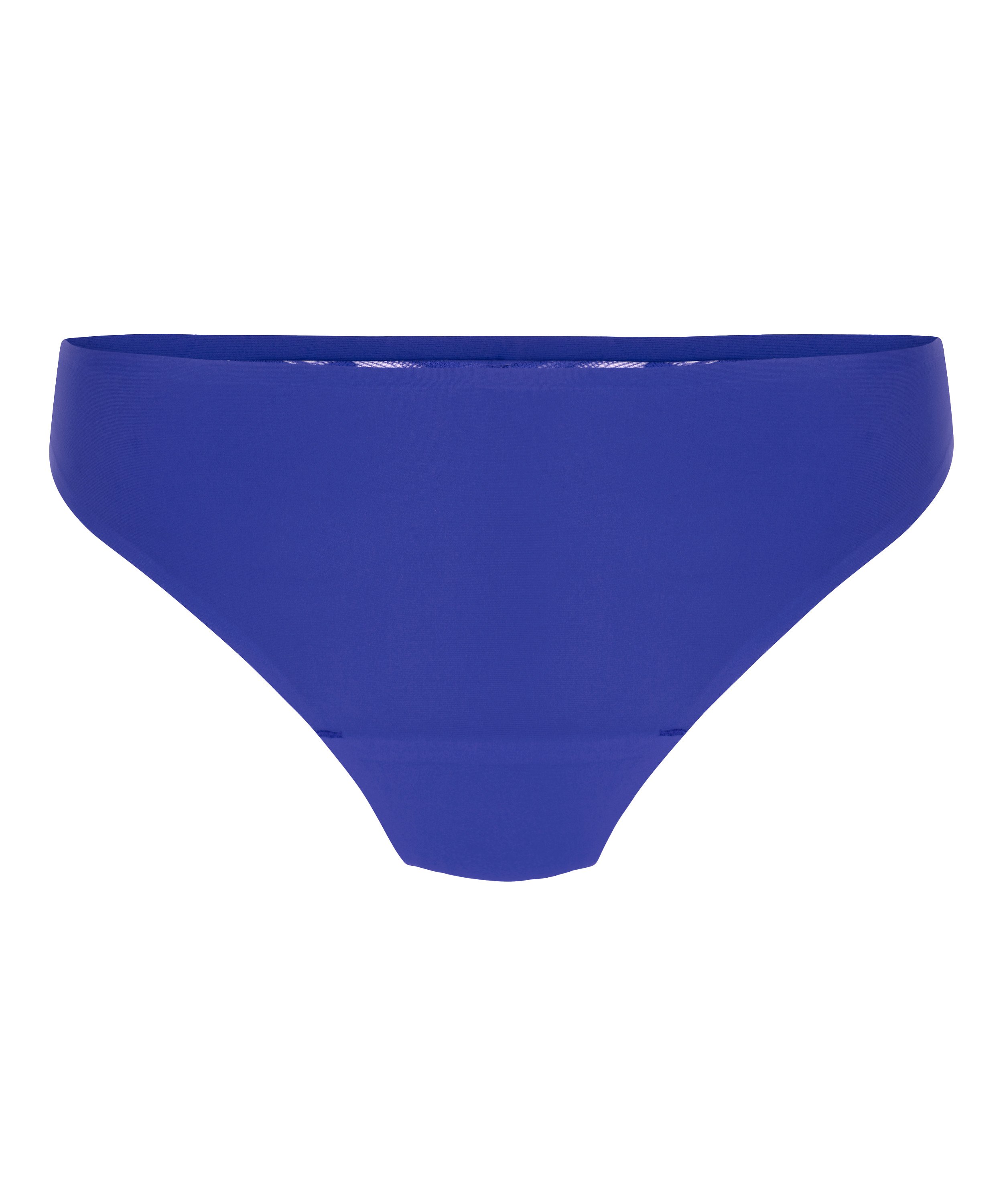 Invisible Tanga Lace Back, Azul, main