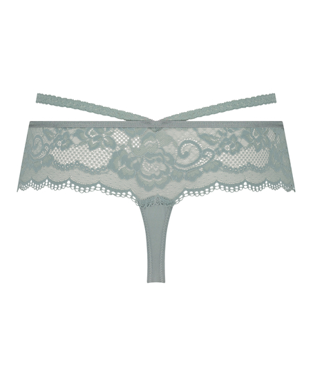 Tanga bóxer Quinn, Azul