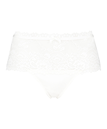 Tanga bóxer Alda, Blanco