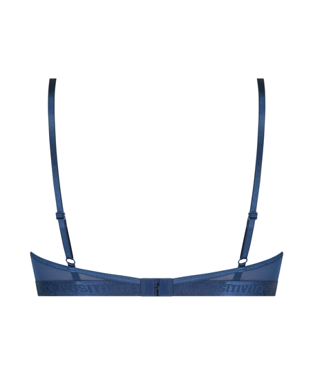 Sujetador con aros no preformado Honey, Azul