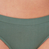 Tanga de punto sin costuras, Verde