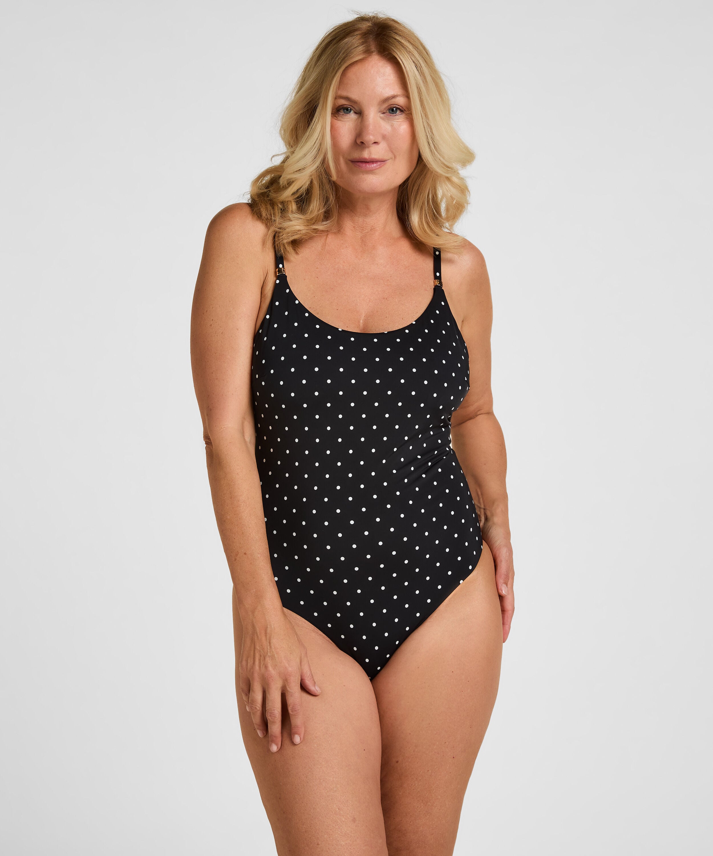 Bañador Luxe de Lunares, Negro Bañador Luxe de Lunares, Negro