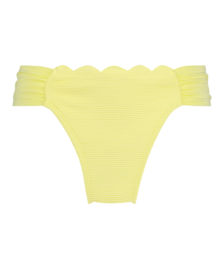 Braguita de Bikini Rio Scallop, Amarillo