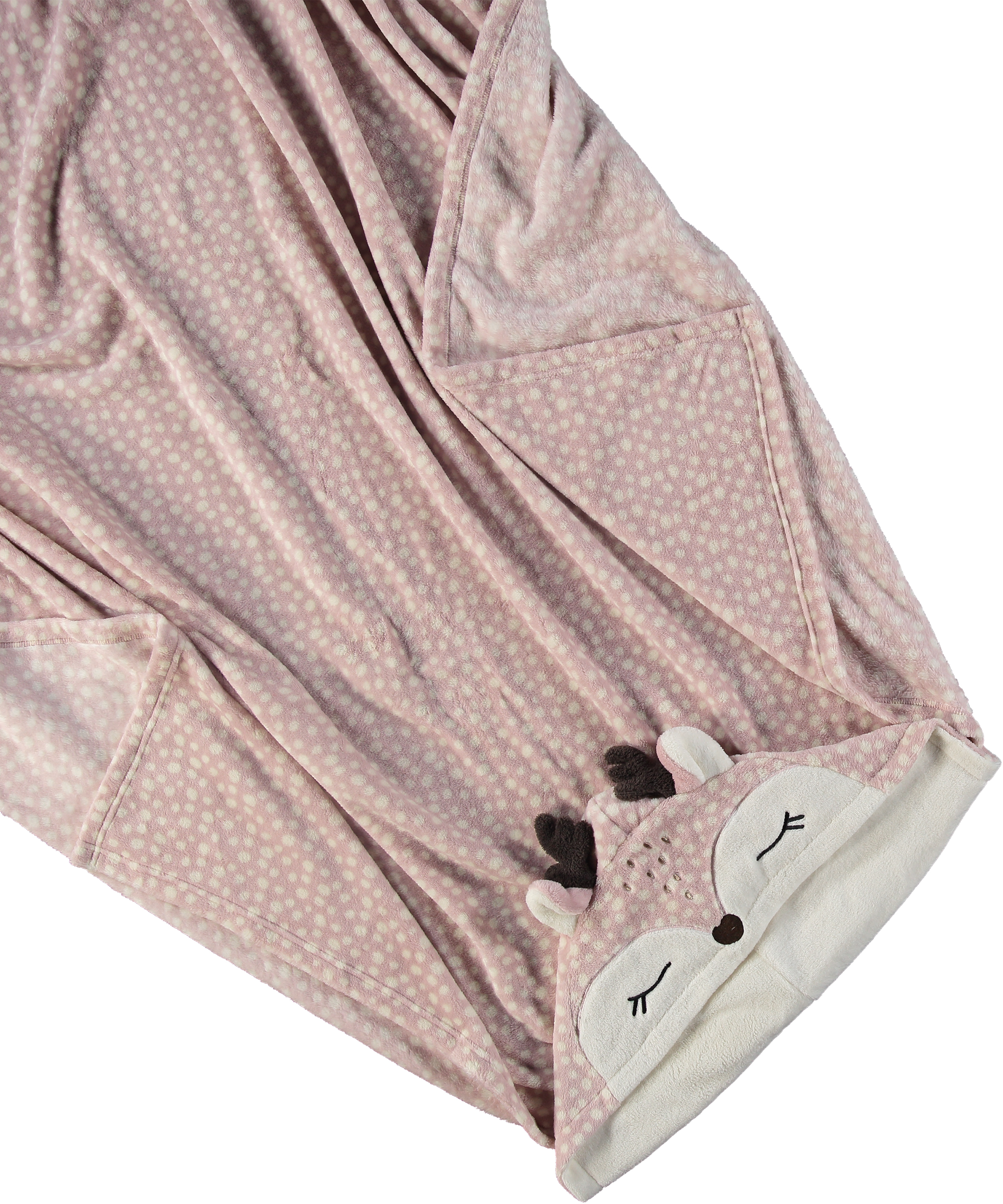 Manta para acurrucarse Reno, Rosa, main