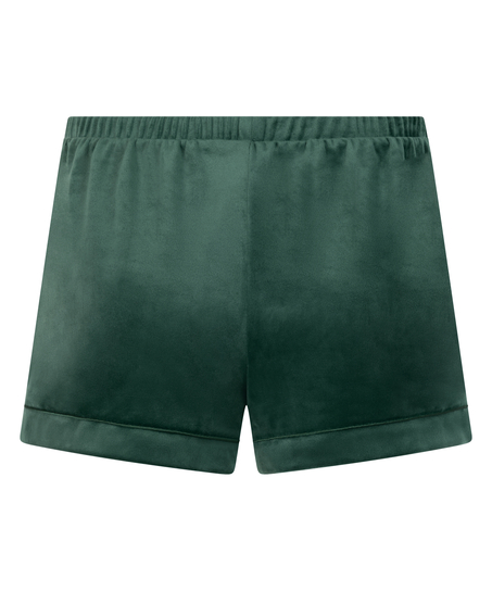 Pantalón corto de terciopelo, Verde