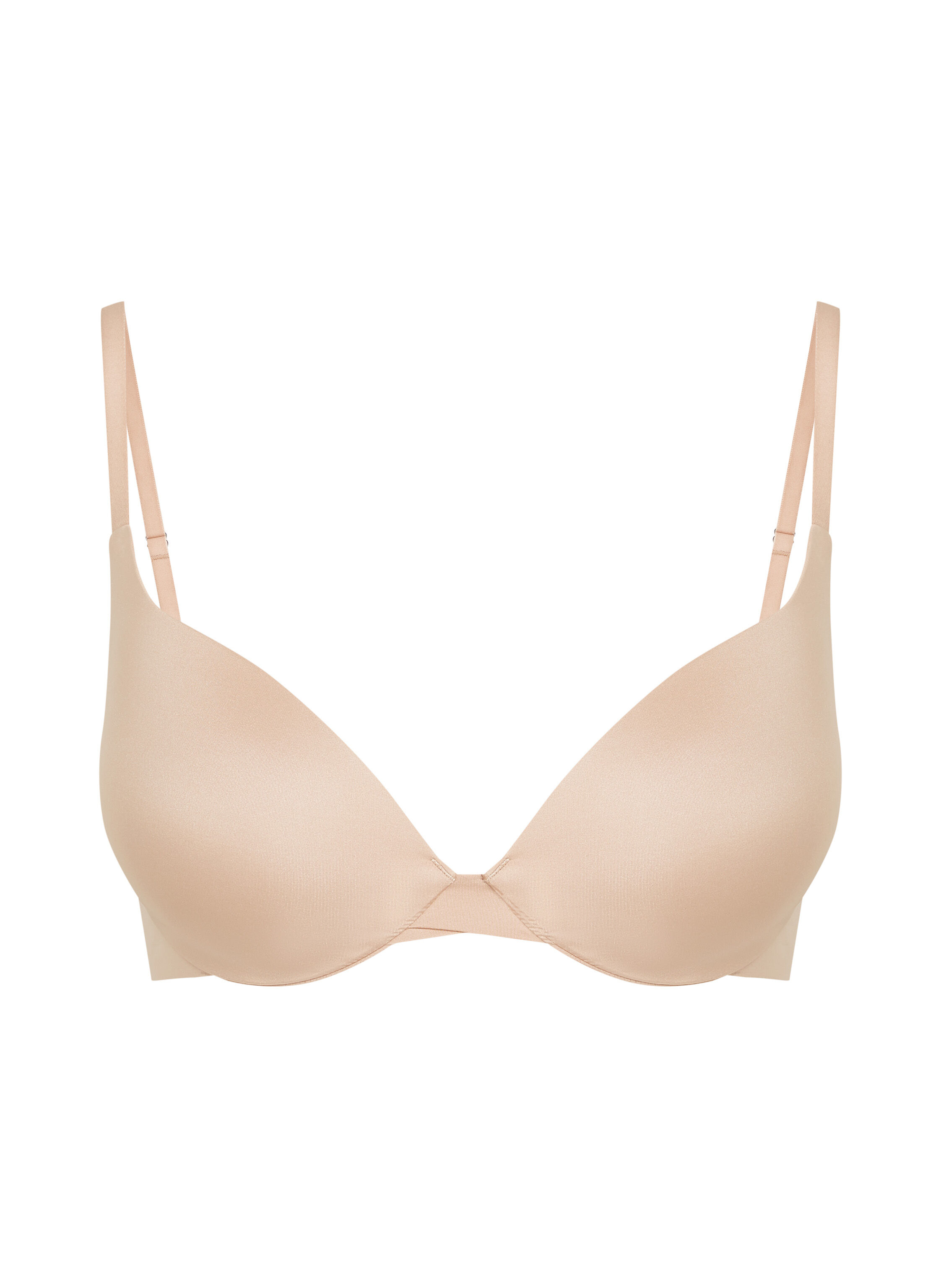 Sujetador push-up de aros preformado Smooth, Beige