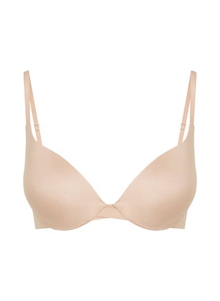 Sujetador push-up de aros preformado Smooth, Beige