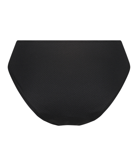 Braguita de Bikini Rio Scallop, Negro