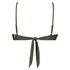 Top de bikini de aros no preformado Bayside Doutzen, Verde
