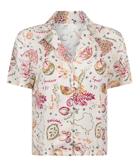 Chaqueta de satén, Blanco