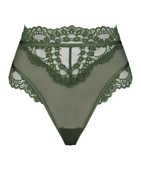 Tanga alto Marie, Verde