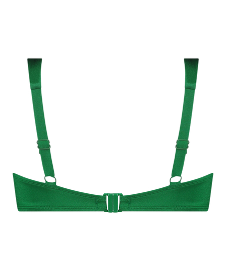 Top de bikini acolchado con aros Antigua, Verde
