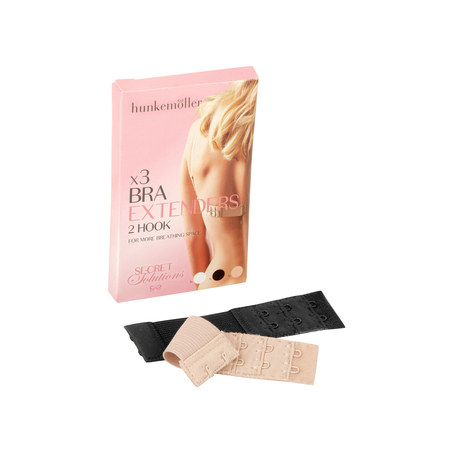 Pack de 3 extensores de sujetador, Blanco