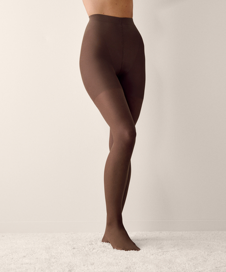 Pantys 40 Denier Total Lift & Shape, marrón