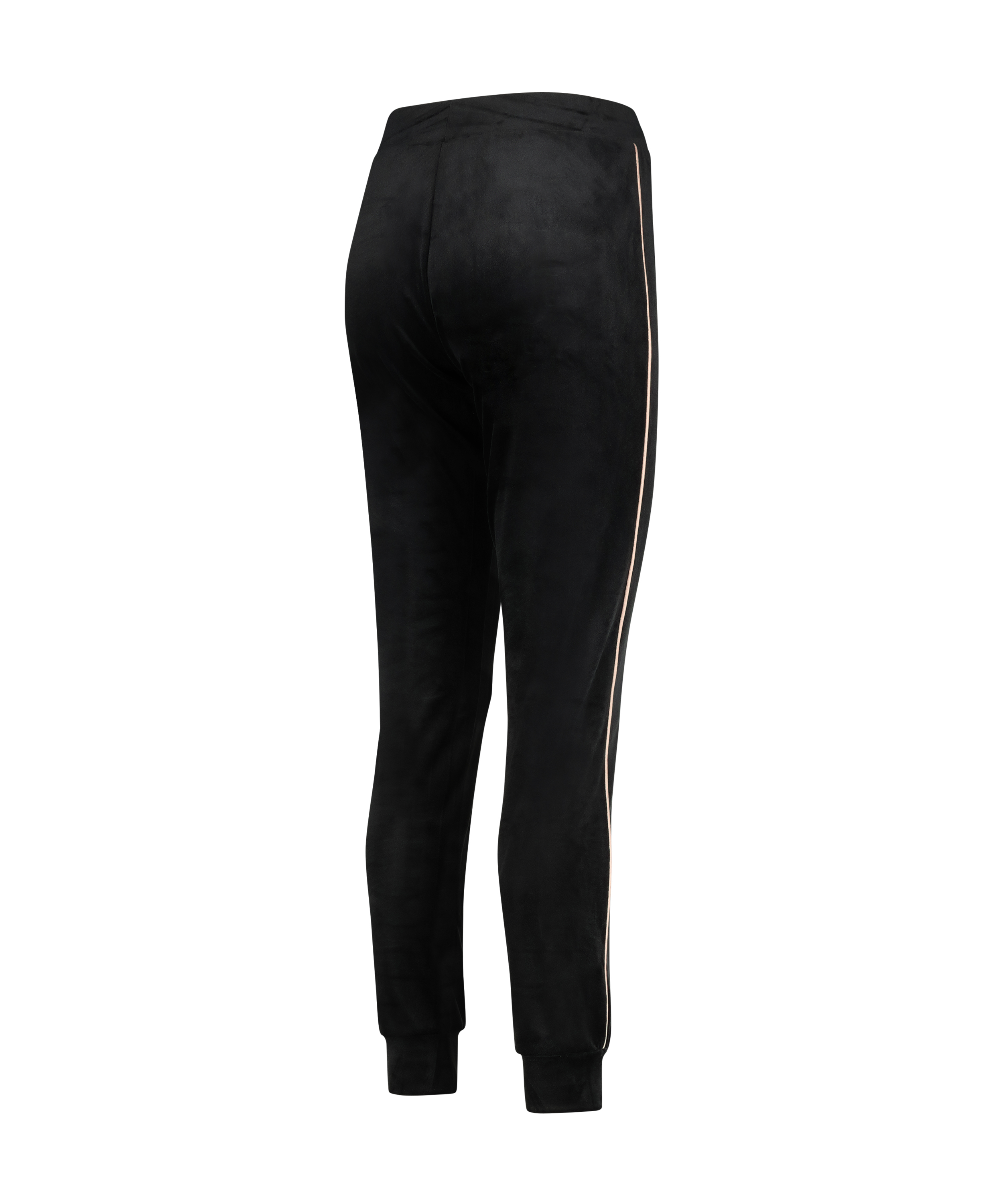 Pantalón de jogging de terciopelo, Negro, main