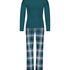Conjunto de pijama para hombre, Azul