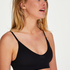 Bralette sin costuras, Negro