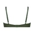 Sujetador con aros preformado Plunge, Verde