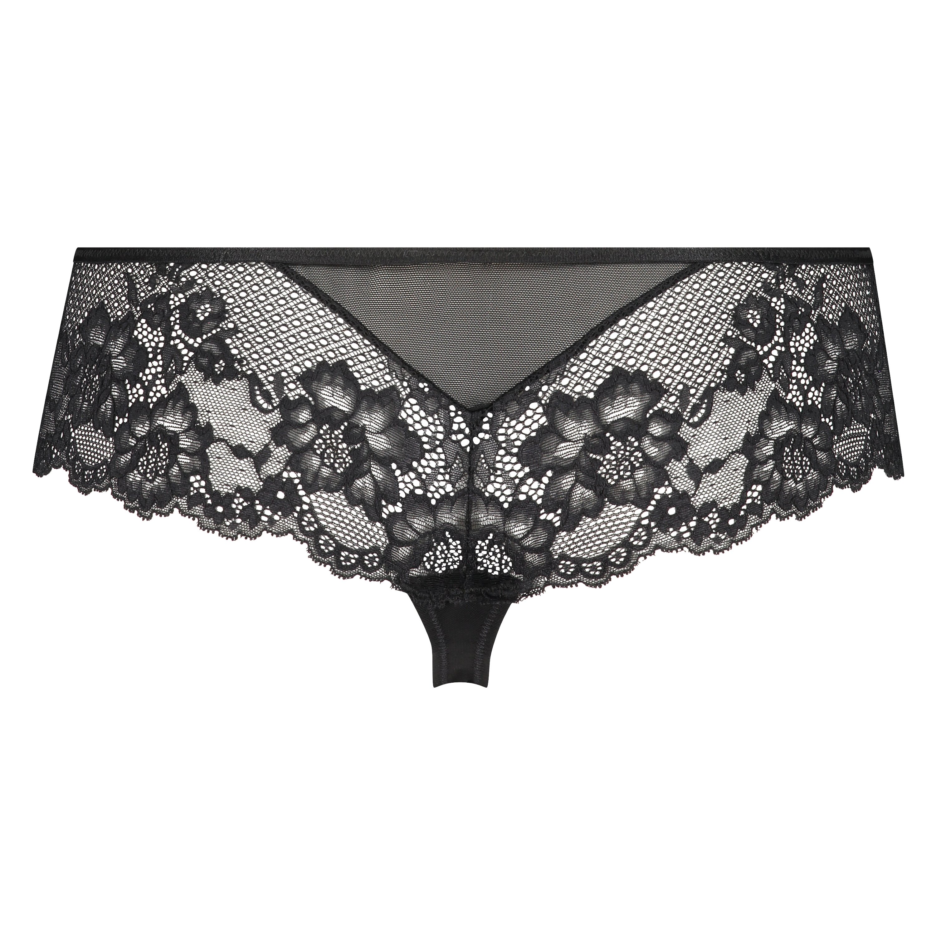 Tanga b&oacute;xer Ella, Negro, main