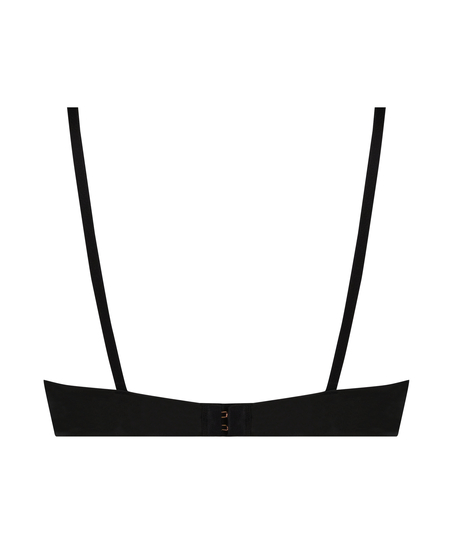 Sujetador con aros sin relleno Aiko, Negro