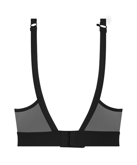 HKMX Sujetador deportivo The All Star Level 2, Negro