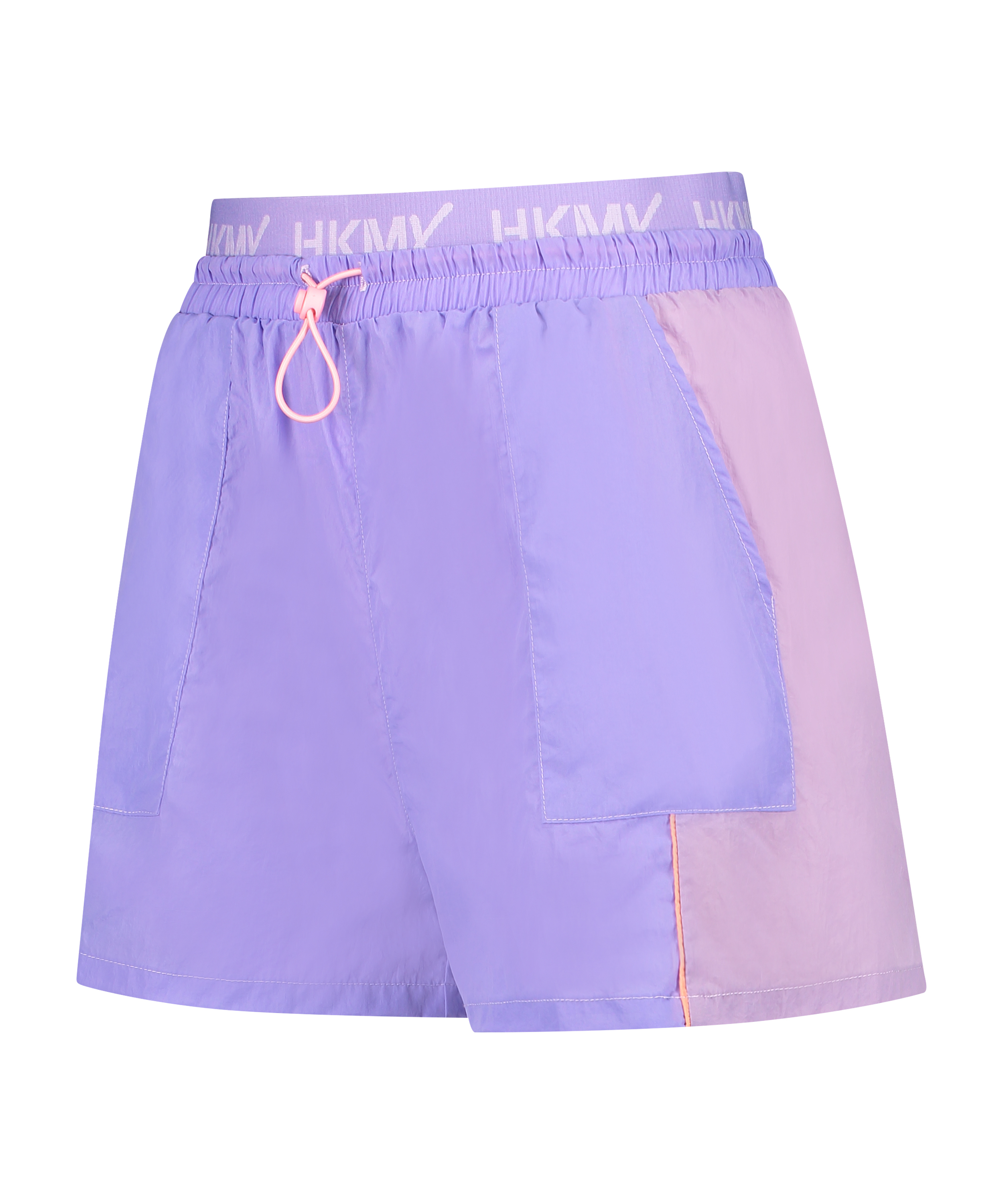HKMX Shorts deportivos, Morado, main