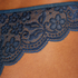 Braguita brasile&ntilde;a de pierna Lace, Azul