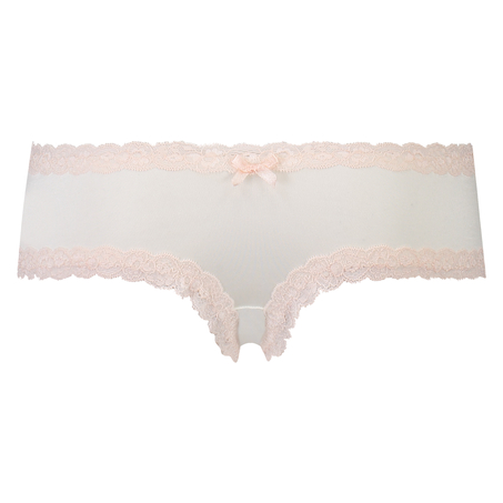 Brasileña en forma de V micro, Blanco