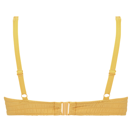 Top de bikini corto Goldenrod, Amarillo