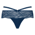 Tanga b&oacute;xer Francesca, Azul