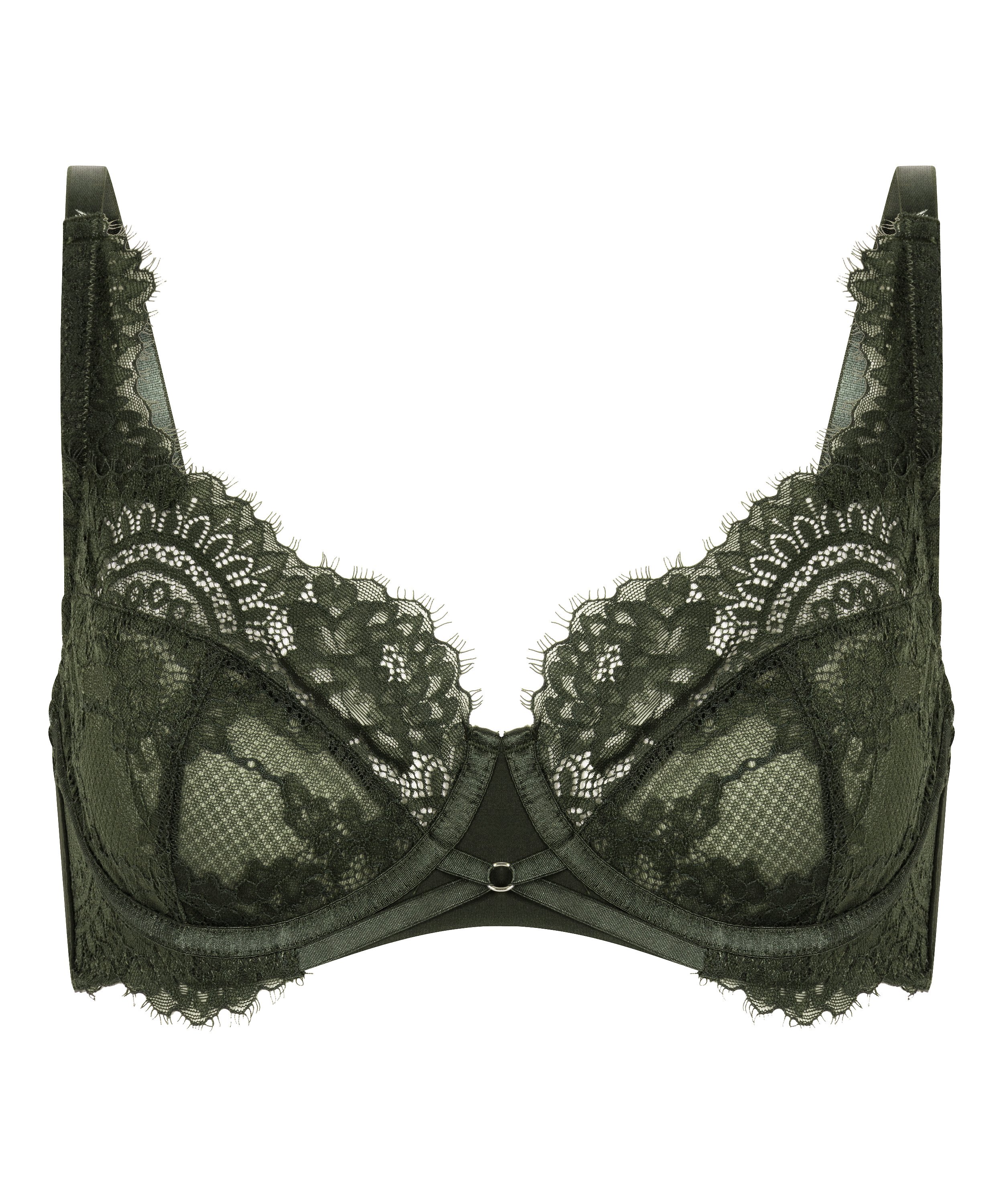 Sujetador de aros no preformado Amara, Verde, main