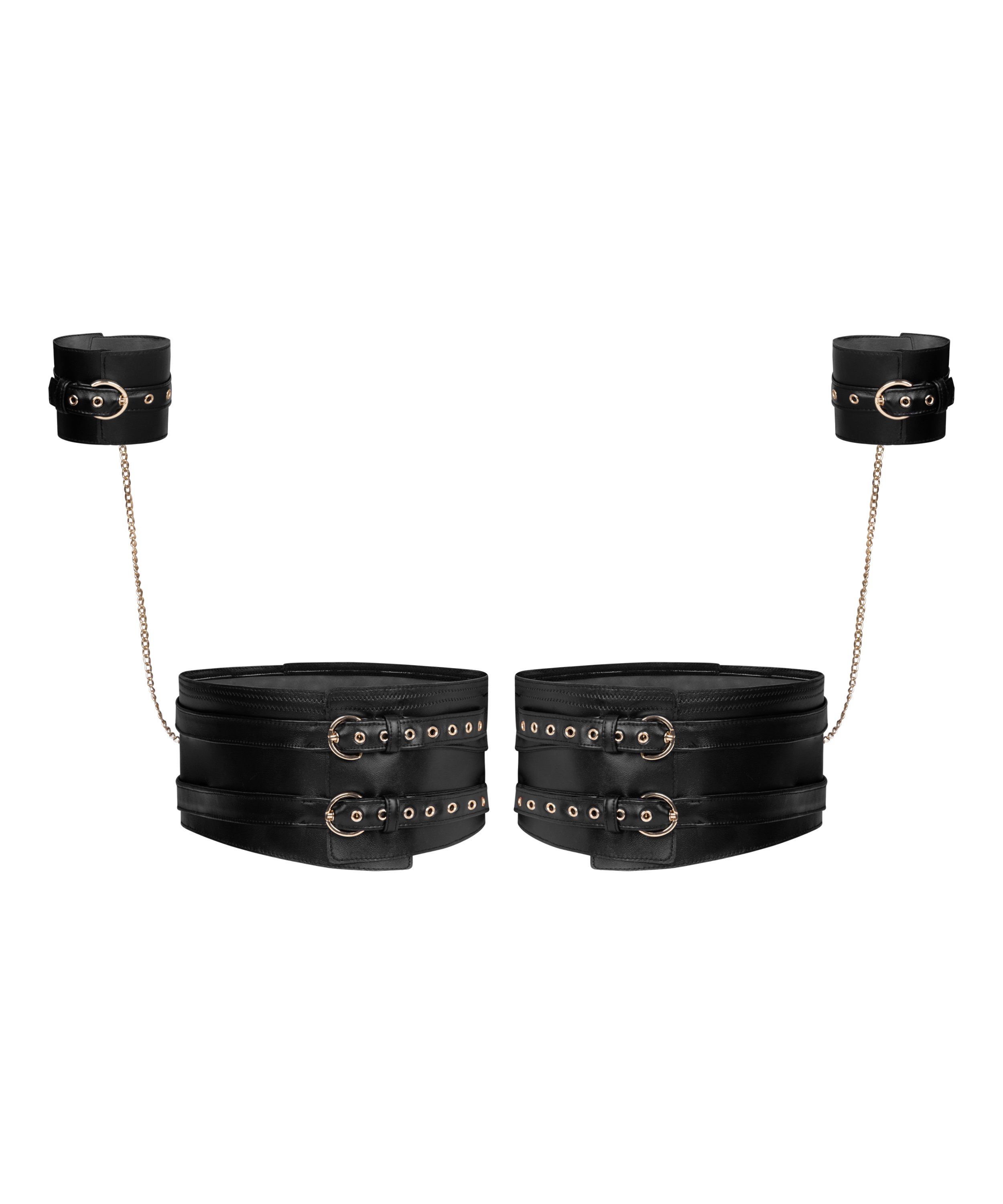 Esposas para manos y piernas, Negro, main