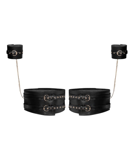 Esposas para manos y piernas, Negro