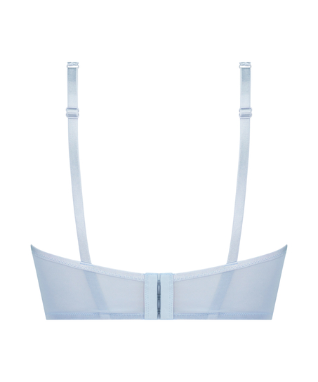 Sujetador preformado longline con aros Catrin, Azul
