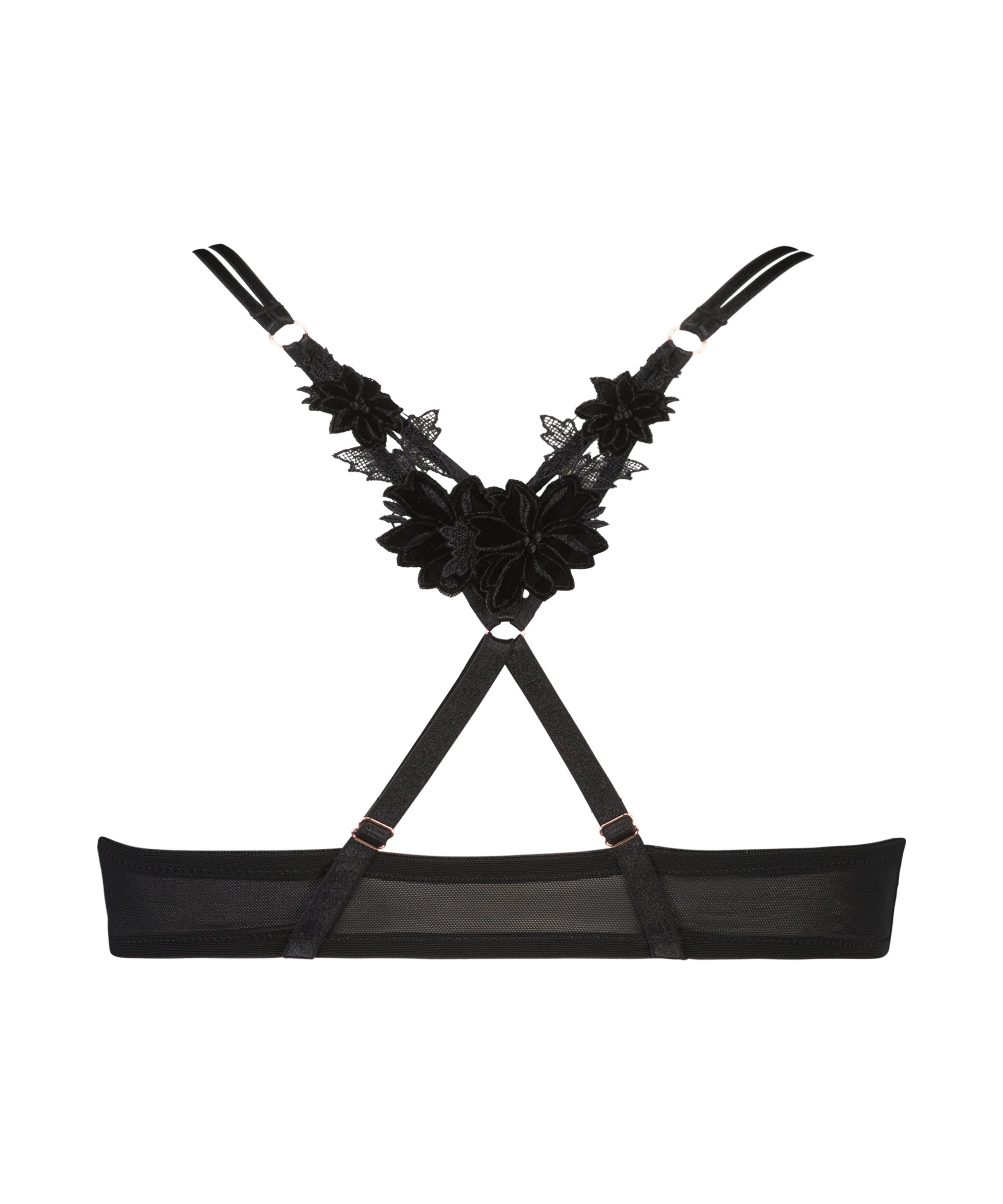 Sujetador push-up de aros preformado Kelsey Lucy Hale, Negro, main